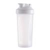600ml Portable Protein Powder Shaker Bottle Leak Proof Water Bottle for Gym Fitness Training Sport Shaker Mixing Cup with Scale