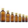 YB Transparent Essential Oil Bottle, 10ml 30ml Essence Liquid Cosmetic Bottle, 5ml-100ml Brown Glass Bottle.