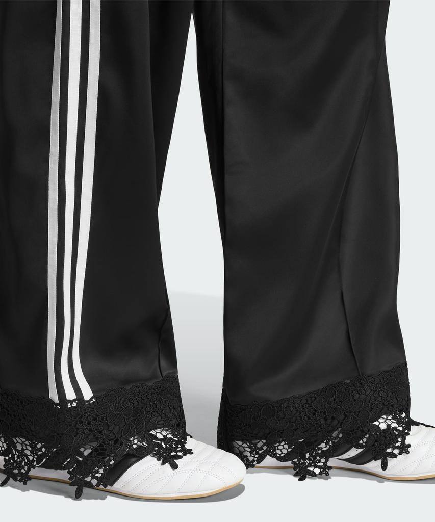 ADIDAS Satin Lace Firebird Loose Track Pants - Black / Ld1806