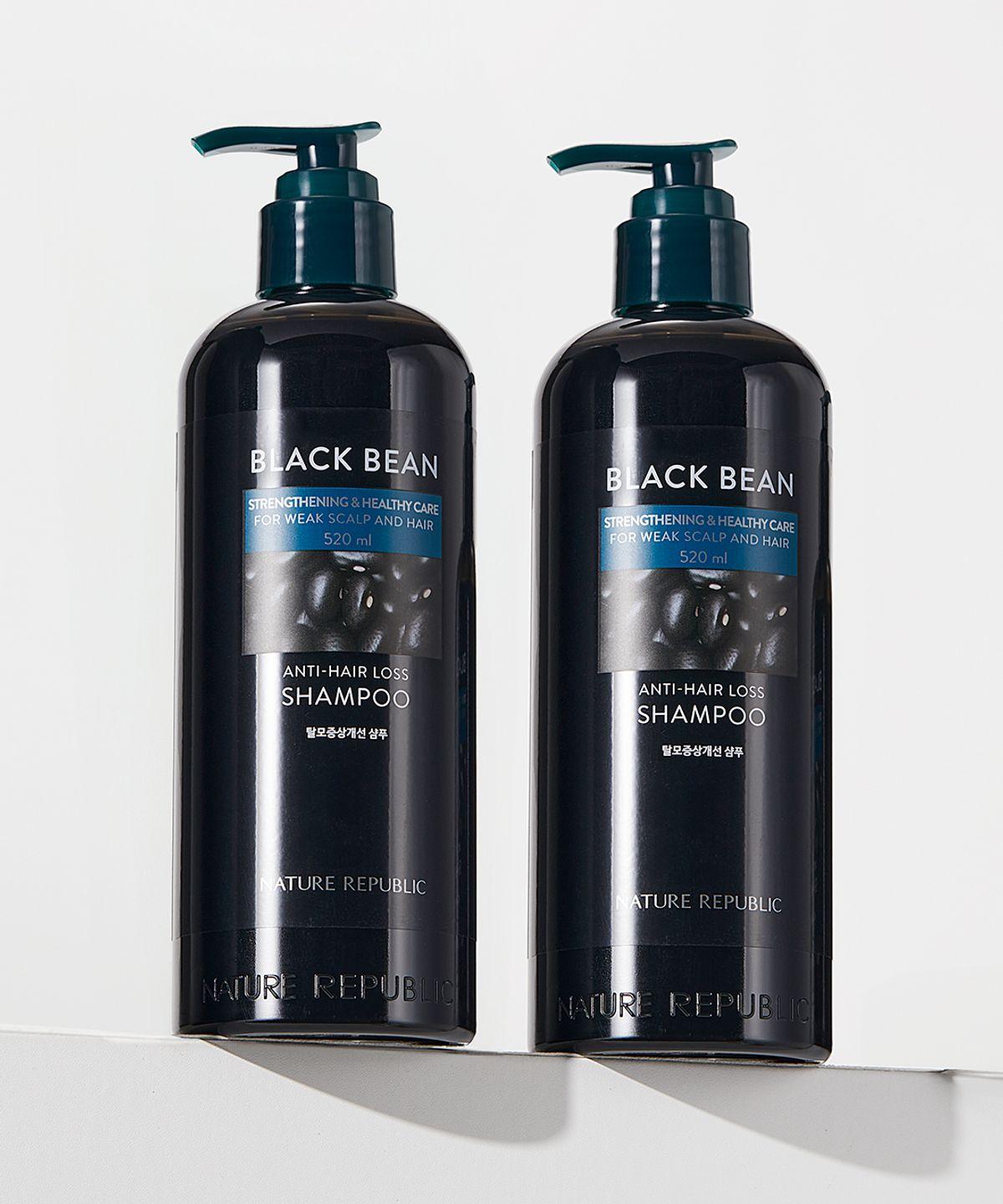 [2-pack] Black Bean Hair Loss Symptom Improvement Shampoo 520ml