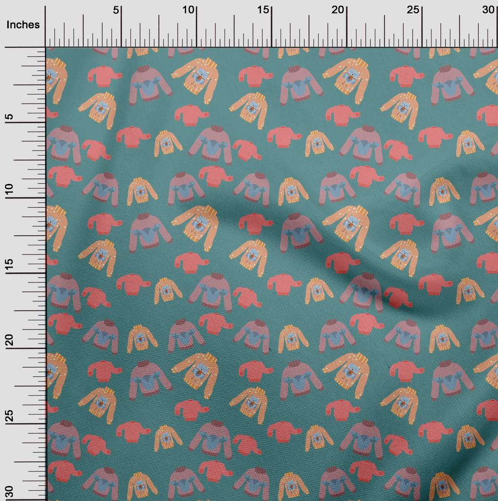 oneOone Cotton Flex Baby Pink Fabric Clothes Kids Sewing Craft Projects Fabric Prints By Yard 40 Inch