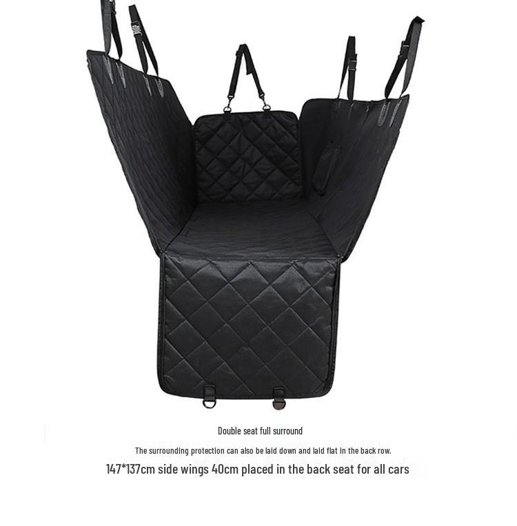 Waterproof Pet Car Seat Cover for Medium to Large Dogs – Dirt-Proof and Ideal for Back Seats.