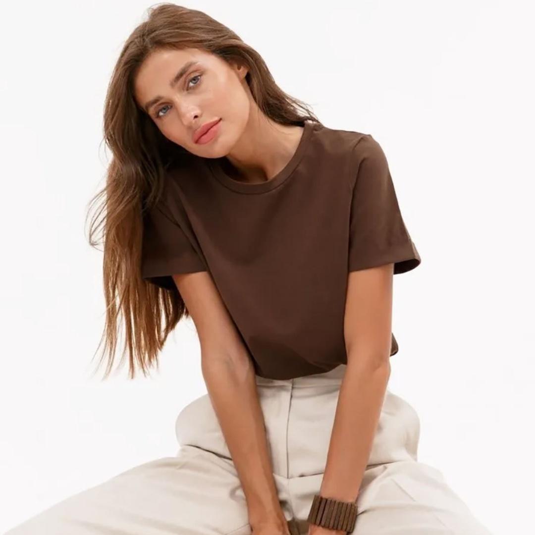 Летняя женская футболка — фото 6