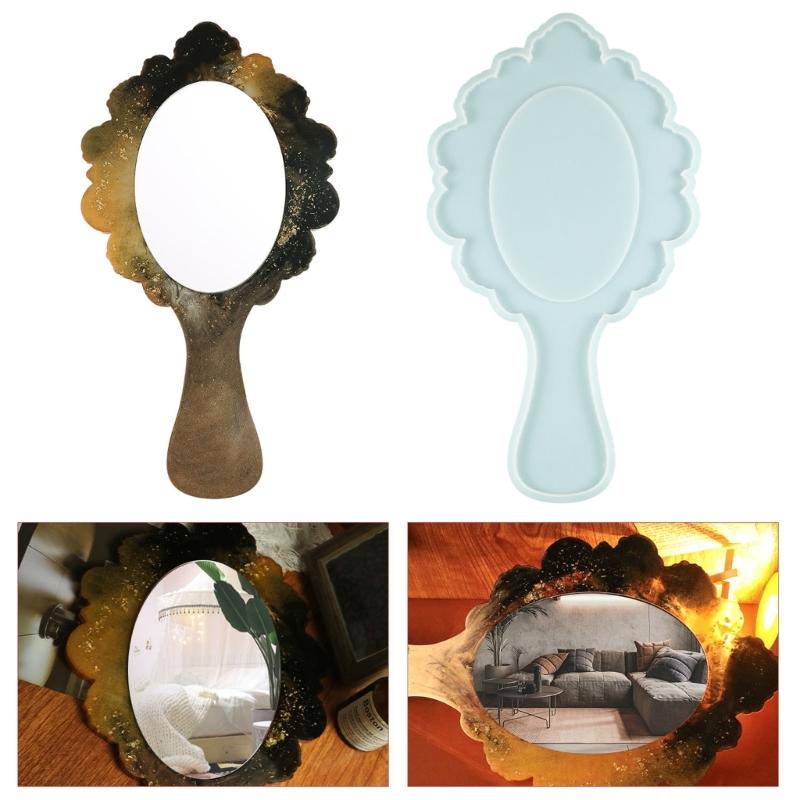 Sturdy Silicone Mould To Craft Glass Ornaments Portable Accessory for Candle Making and Plaster Craft Supplies