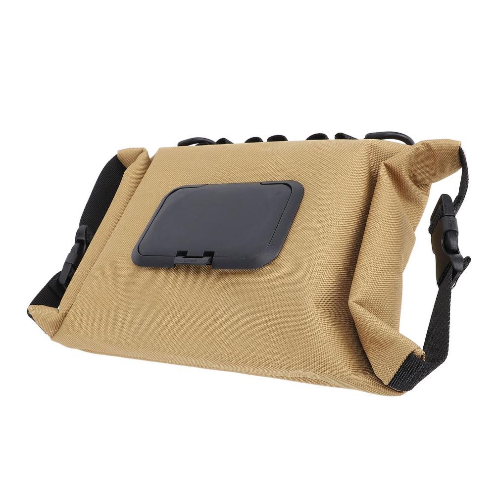 Pull Out Type Camping Wipes Dispenser Large Capacity Canvas Material Wet Wipe Pouch Portable Design Durable Wet Wipe Case