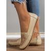 Retro Women's Flat Loafers Korean Style Comfortable Walking Fashion Casual Daily Shoes
