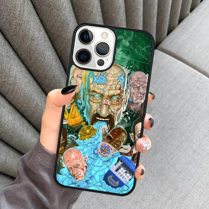Heisenberg Breaking Bad Phone Case For iPhone 17 Air 16 16e 15 13 14 Pro Max 11 12 Plus 2022 MAX Shell Cover coque