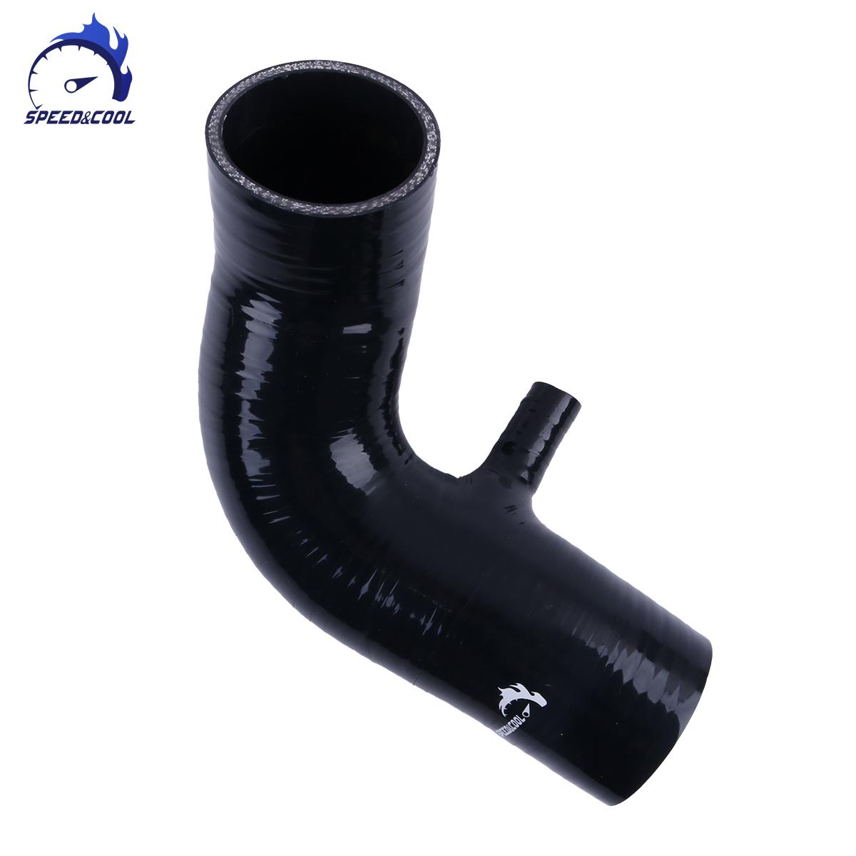 SPEED&COOL Fit 2002-2008 Mini Cooper S R52 R53 Upper Silicone Air Filter Intake Duct Hose Supercharged 13721491743 чёрный