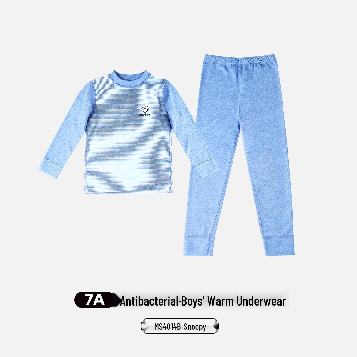 

Детский термокомплект с флисовой подкладкой: Осенняя пижама и брюки для мальчиков, домашняя одежда с высоким воротником для младенцев и детей постарше 170 (Height 165-175 cm, Weight 90-105 kg)