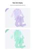 Girls' 2024 Long Sleeve Two-Piece Swimsuit Set with Sunscreen Protection
