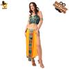 Halloween Big Girl Sexy Egyptian Long Dress Party Costume Playing Costume Cosplay COS Costume Stage Dress