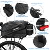 Fahrrad-Rücksitztasche, Fahrrad-Kofferraumtasche, wasserdichter Fahrradträger, Rücksitztasche mit Seitentasche