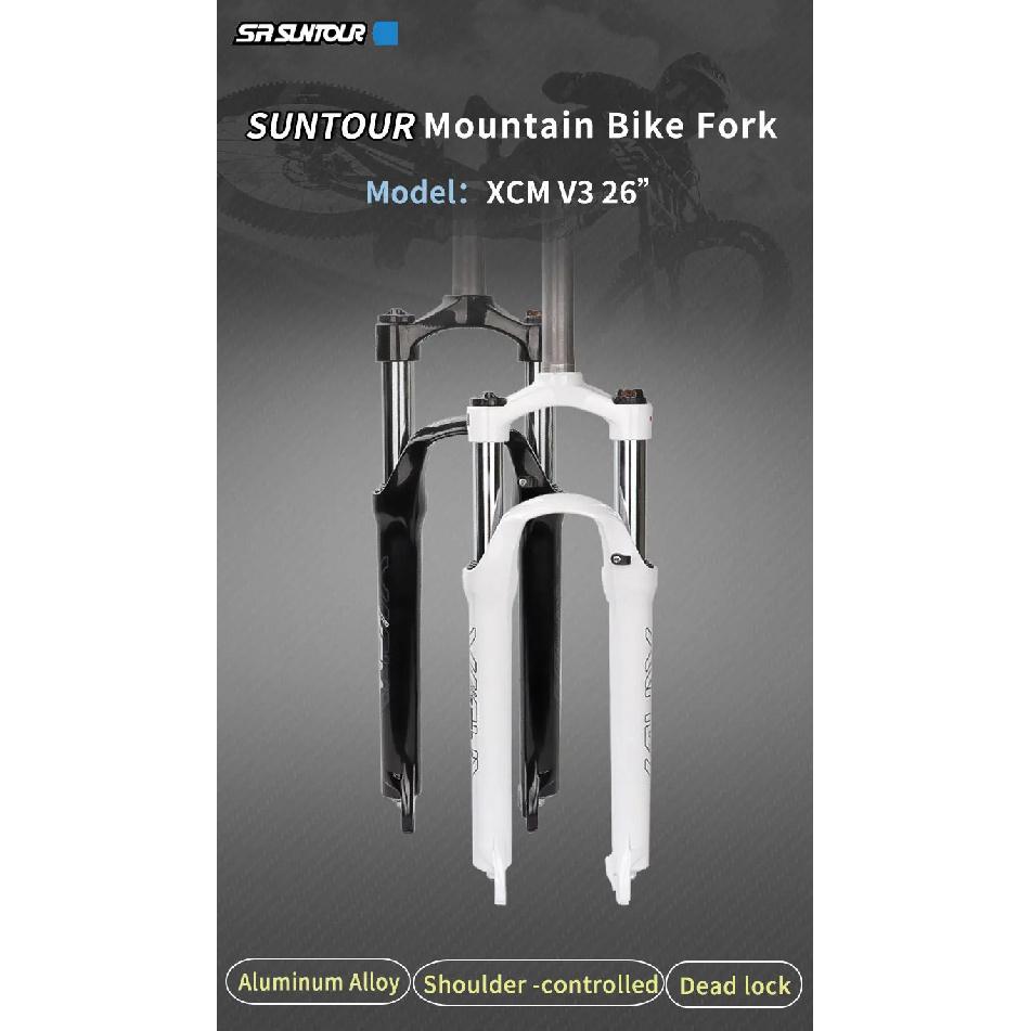 Suntour XCM MTB Vork 26 27.5 29inch schokabsorberende vork Mountainbike Vork 100mm veerweg veervering