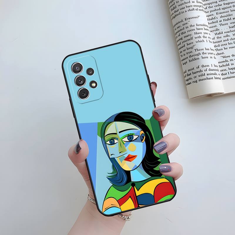Picasso Abstract Art Phone Case Funda For Samsung A21 A01 A02 A6s A10 A10s A11 A12 A20E A20C A21s A22 A33 A7 A8 Cover