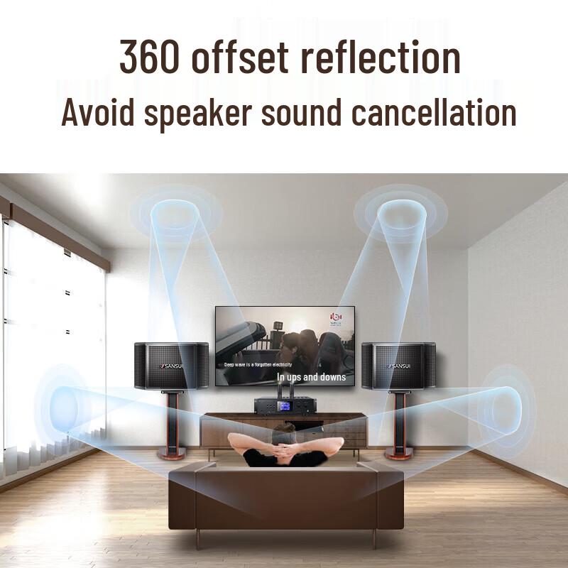 SANSUI SQ209 Home KTV Audio System CN plug (adapter included)