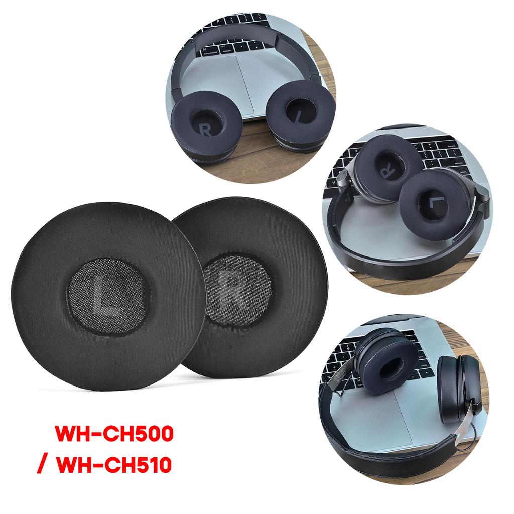 Cooling Ear Pads for WH-CH500/WH-CH510 Headset Soft Headphone Ear Cushions Noise Isolation Earpads Ice Feel Cushion