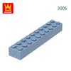 Non-Toxic 17Pcs/Lot 3006 Thick 2X10 Building Blocks Moc Classic Accessories Compatible Bricks Children Toys Gift Box