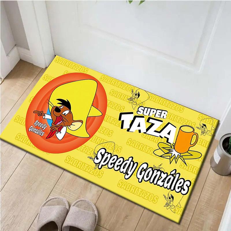 

1pc Office Carpet Chair Mats Super Taza Speedy Gonzales Perfect for Office Chairs, Living Rooms, Or Bedrooms,Polyester Carpet.HDT222 60cm by 90cm