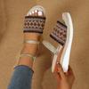 Summer New Wedge Heel Platform Women's Shoes Large Size with Casual Wedge Heel Slippers