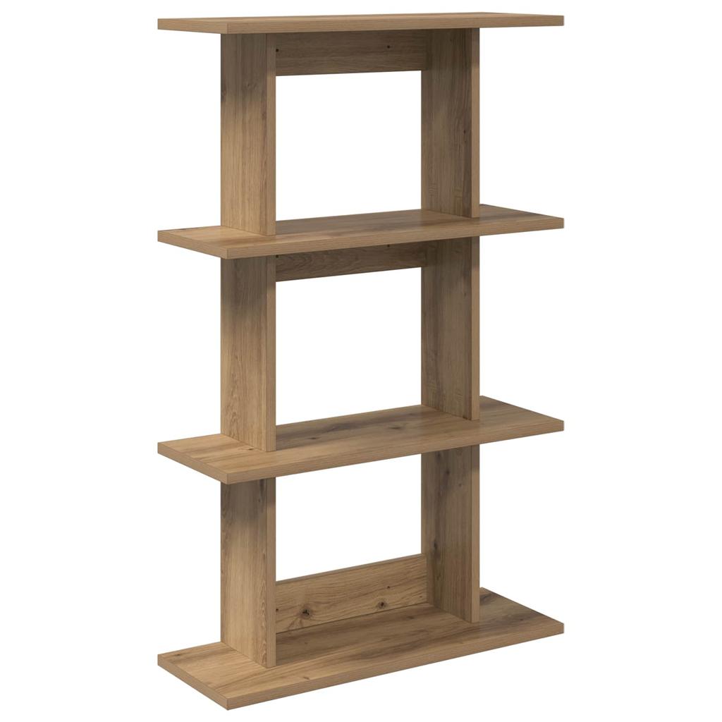 Wall Shelf Wall Mount Brown 56 X 20 X 90 Cm Wood Based Material