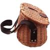 Wicker Basket Fishing Creel Trout Perch Cage Tackle Fisherman Box Outdoor Classical Willow Trout Fis