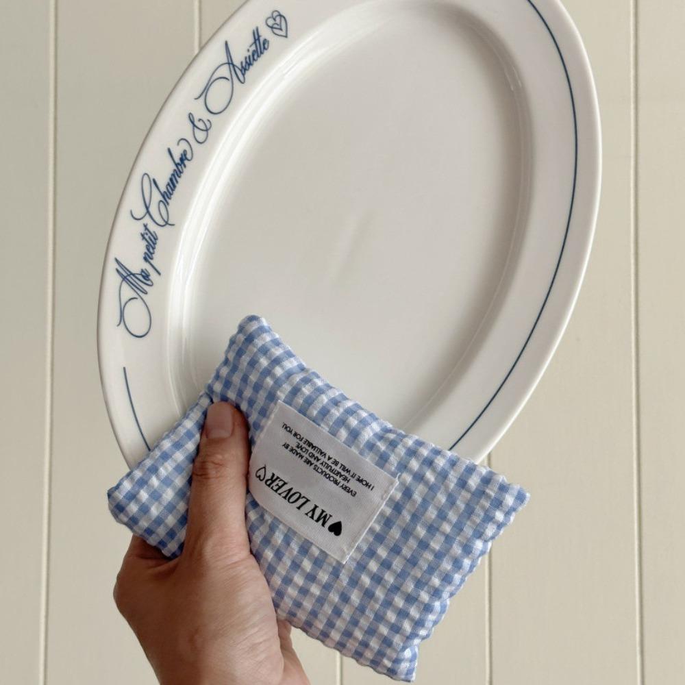 2Pcs/Set Korean Cotton Coaster Heat Insulation Teapot Pad Home Accessories Mug Pad  Living Room