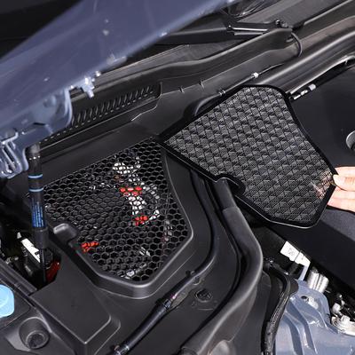 For BMW 5 Series I5 G60 2024 Car Styling Stainless Steel Engine Compartment Dust Cover Cabin Air Outlet Grille Decoration