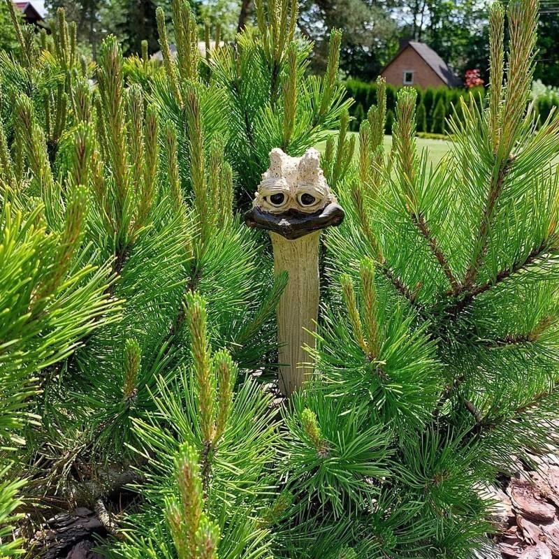 

1Pc Outdoor Decorative Ostrich Head Statue Resin Crafts Garden Ground Insert for Outdoor Courtyard Patio Garden Home Holiday Decoration