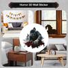 Halloween Horror Ghosts Bedroom Living Room Home Decoration Wall Stickers Stickers Self-adhesive