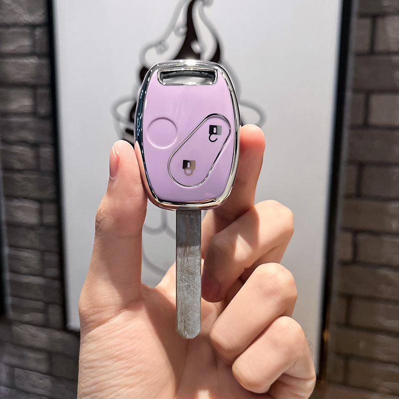 

Чехол для автомобильного дистанционного ключа из ТПУ, чехол для Honda Accord Civic CRV CR-V Pilot Insight Ridgeline, защитный держатель, сумка для ключей, аксессуары