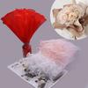 3.6M/Roll 28cm Flower Wrapping Paper Romantic Wave Yarn Lace Mesh For DIY Wedding Valentine's Day Gifts Bouquet Packaging Decor