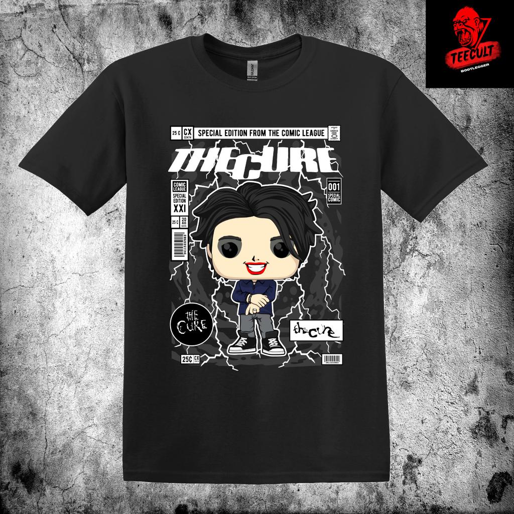 The Cure Robert Smith 80s Indie Band Tee Funko Pop Unisex Cotton T-shirt S–3XL