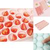 Versatile Round Ice Tray With Lid Food Grade Plastic Mold For Refreshing Drinks