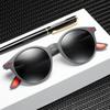Fashion Round Men Sunglasses Women Vintage Plastic Sun Glasses For Male Anti Glare Driving Shades Eyewear Uv400
