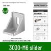 Aluminum 90° Corner Bracket Connector for 4040/2020/3030 Profiles