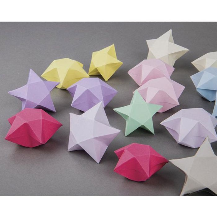 100 feuilles à plier origami 15 x 15 cm - multicolore