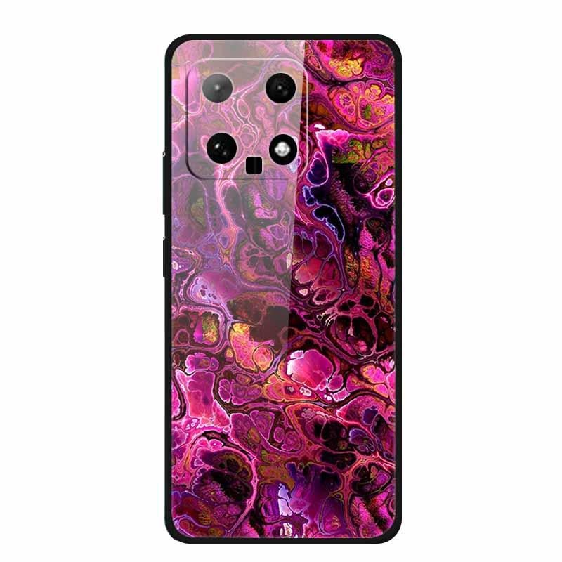 Xiaomi 14 Phone Case: Colorful Butterfly Design, Tempered Glass, Creative Style, Hot Seller
