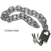 Heavy-Duty Stainless Steel Anti-Theft Chain Lock