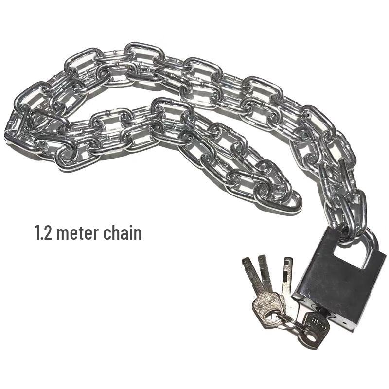 Heavy-Duty Stainless Steel Anti-Theft Chain Lock