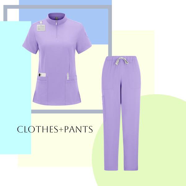 Surgical Scrubs: Short Sleeve Dental & Salon Medical Suit