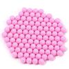 Acrylic Candy Macaron Solid Round Beads for DIY Jewelry and Epoxy Resin Crafts