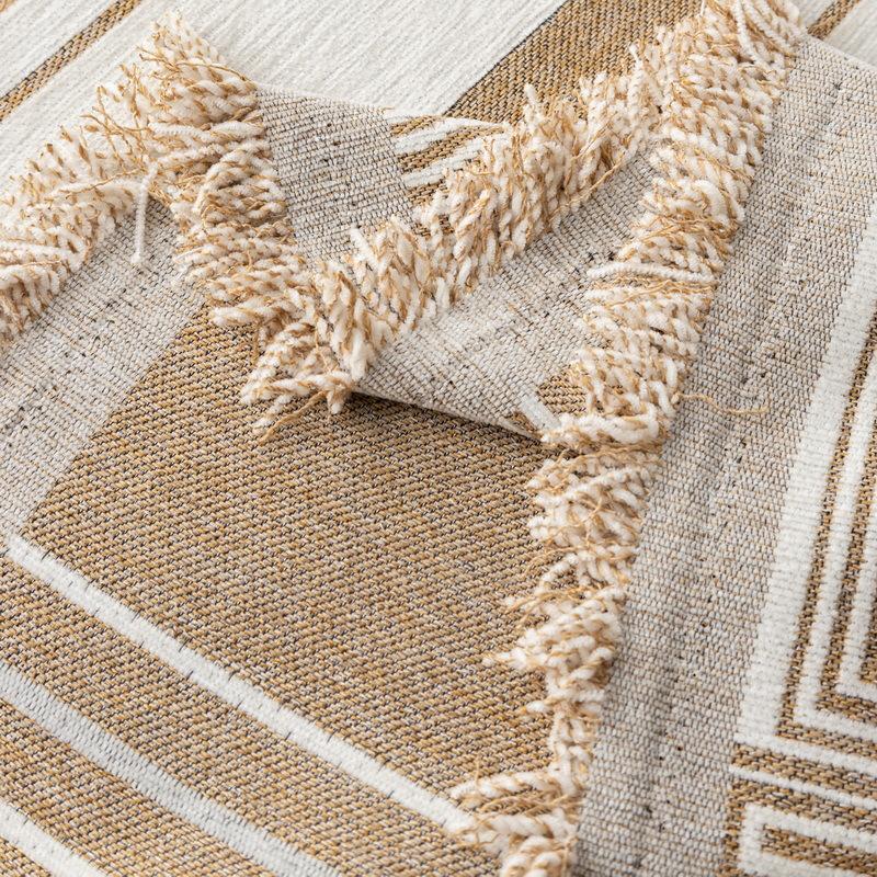 Nordic Style Stripet Minimalistisk Chenille Sofatrekk Klut Anti-ripe Four Seasons Universal Sofa Håndkle Sofatrekk Sofatrekk