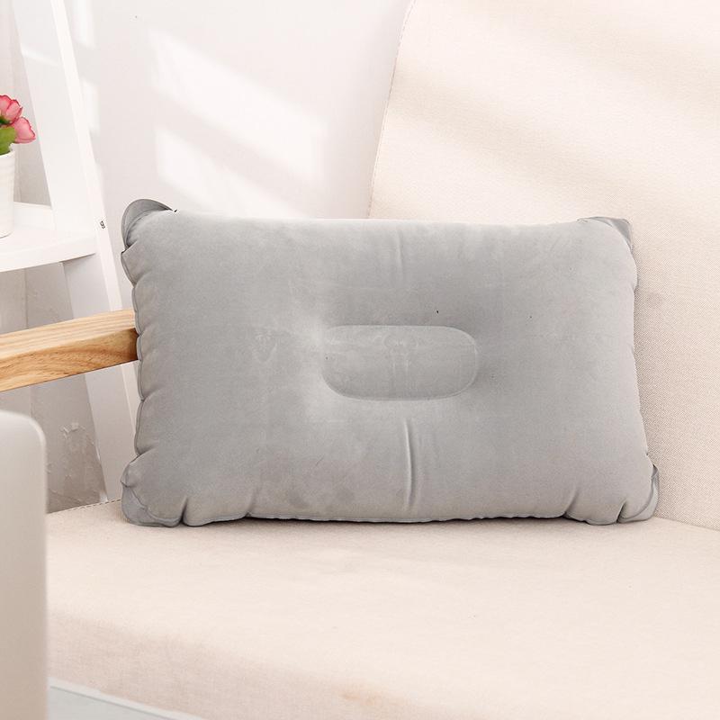 Satın alın Flocked Square Nap Inflatable Air Pillows for Sleeping