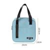 Thermal Lunch Box Bag Large Capacity Picnic Pouch Zipper Food Carrier Tote Bento Storage Bag Container for Women Cooler Handbags