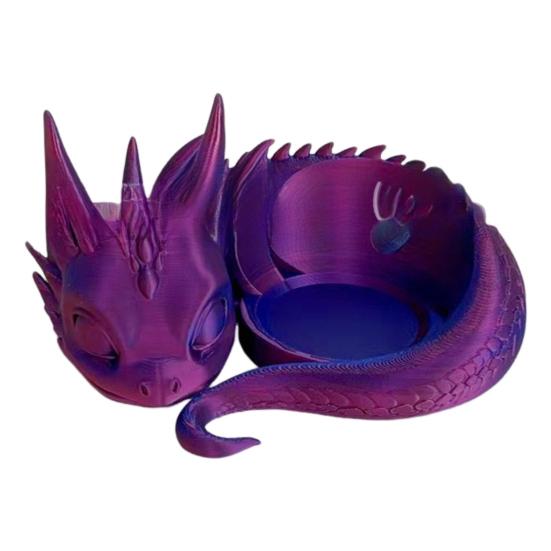 3D Printed Dragon Speaker Stand Lying Dragon Smart Speaker Base Cartoon Dragon