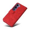 For vivo V40 Lite (Indonesia) 5G/V40 Lite (Indonesia) 4G Leather Case Wallet Stand Color Splicing Phone Cover