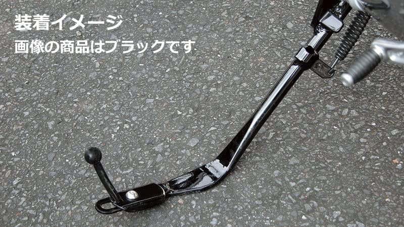 Kijima Motorcycle Parts Side Stand Extension, Steel Chrome, for XL883L/N and XL1200N/X ('06-'13) HD-03117