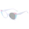 Luxury Designer Triangle Cat Eye Photochromic Myopia Glasses Male and Female Anti Blue Light Minus Sight Glasses Diopter To-4.0