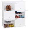 Wardrobe, shoe rack, modular folding cabinet, towels, toys, shelves, strong