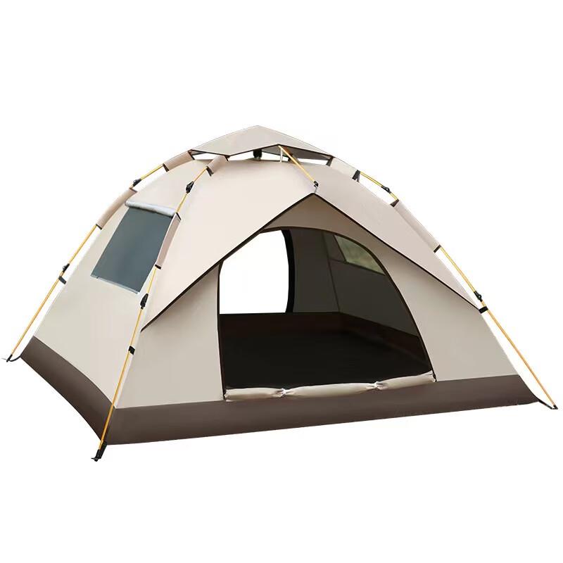 Jingong Outdoor Automatic Pop-Up Camping Tent 2-Person, 1-Door, 1-Window